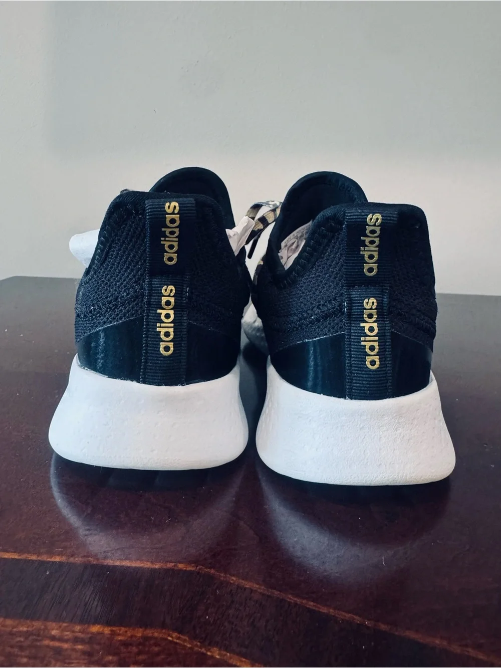 adidas Puremotion Adapt 2.0 Black/Leopard Print (Style SKU: GX2143 W8/M6.5